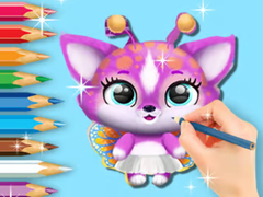 Spil Coloring Book: Cute Fluvsies