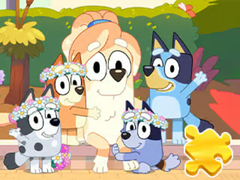 Spil Jigsaw Puzzle: Bluey Sweet Portrait