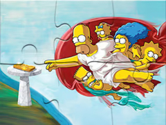Spil Jigsaw Puzzle: Creation Of Simpsons