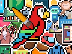 Spil The Frame: Pixel Art