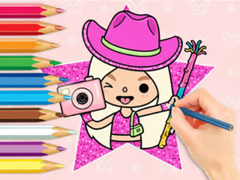 Spil Coloring Book: Toca Baca World