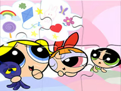 Spil Jigsaw Puzzle: Powerpuff Girls Sweet Dream