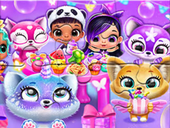 Spil Jigsaw Puzzle: Fluvsies Family