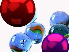 Spil Color Balls Glow In The Dark