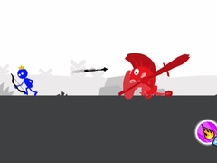 Spil Red And Blue - Stickman Spy Puzzles 
