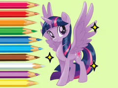 Spil Coloring Book: Twilight Sparkle