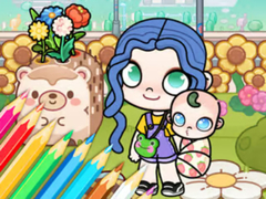 Spil Coloring Book: Avatar World Babycare