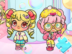 Spil Jigsaw Puzzle: Avatar World Candy Girl