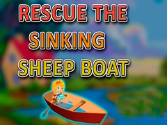 Spil Rescue the Sinking Sheep Boat