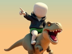 Spil Stickman. Dinosaur Arena