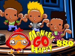Spil Monkey Go Happy Stage 880 New Monkeys On Block Theme