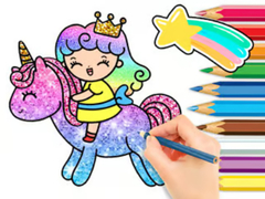 Spil Coloring Book: Unicorn Princess