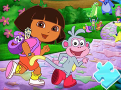 Spil Jigsaw Puzzle: Dora The Explorer