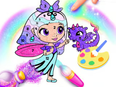 Spil Coloring Book: Shiny Princess