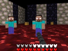 Spil Herobrine's Catacombs 3D