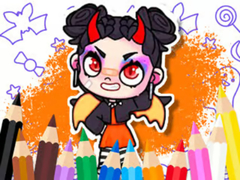 Spil Coloring Book: Avatar World Cute Devil