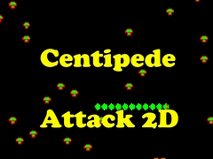 Spil Centipede Attack 2D