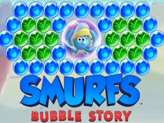 Spil Smurfs Bubble Story