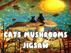 Spil Cats Mushrooms Jigsaw