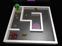 Spil 3d Maze And Robot