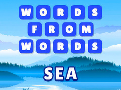 Spil Words from words: Sea