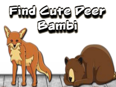 Spil Find Cute Deer Bambi