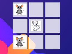Spil Tic-tac-toe Mouse Vs Cat