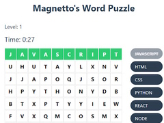 Spil Magnetto's Word Puzzle