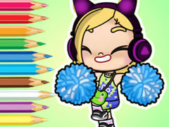 Spil Coloring Book: Avatar World Cheerleader