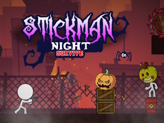 Spil Stickman Night Survive