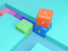 Spil Maze Cube 2048