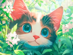 Spil Jigsaw Puzzle: Innocent Cat