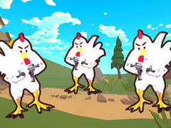 Spil Chicken shooter io