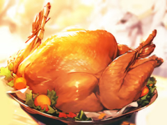 Spil Jigsaw Puzzle: Thanksgiving Harvest Dinner
