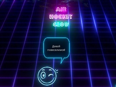 Spil Air Hockey Glow