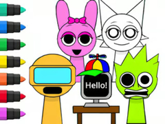 Spil Coloring Book: Sprunki Incredibox