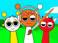 Spil Coloring Book: Sprunki Friends
