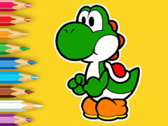 Spil Coloring Book: Yoshi Fishing Day