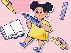 Spil Kids Quiz: Stationery Story