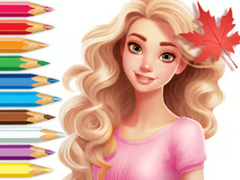Spil Coloring Book: Barbie Autumn Tale