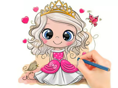 Spil Coloring Book: Chibi Doll Princess