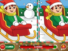 Spil Christmas Find The Differences
