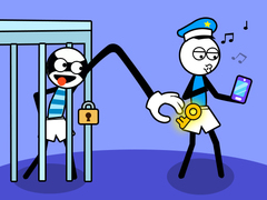 Spil Stickman Troll Thief Puzzle