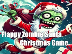 Spil Flappy Zombie Santa Christmas Game