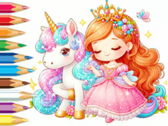 Spil Coloring Book: Unicorn Secret Whisper