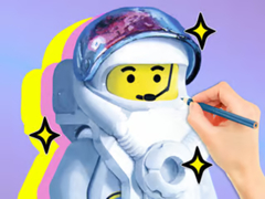 Spil Coloring Book: LEGO Astronaut