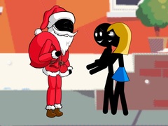 Spil Stickman Santa