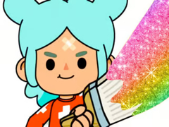 Spil Coloring Book: Toca Boca Rita