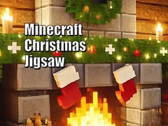 Spil Minecraft Christmas Jigsaw