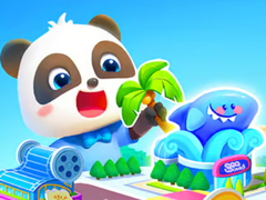 Spil Jigsaw Puzzle: Baby Panda's Dream Town